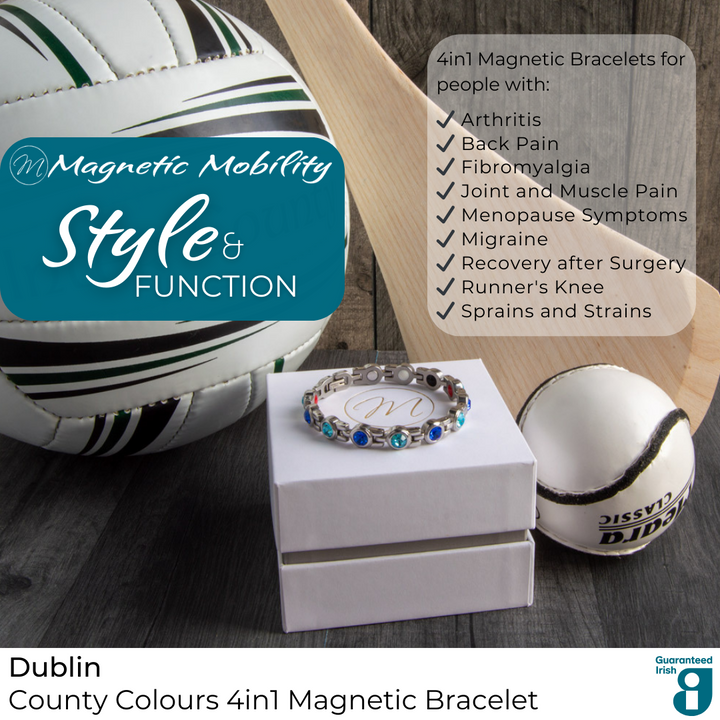 Dublin GAA County Colours Magnetic Bracelet