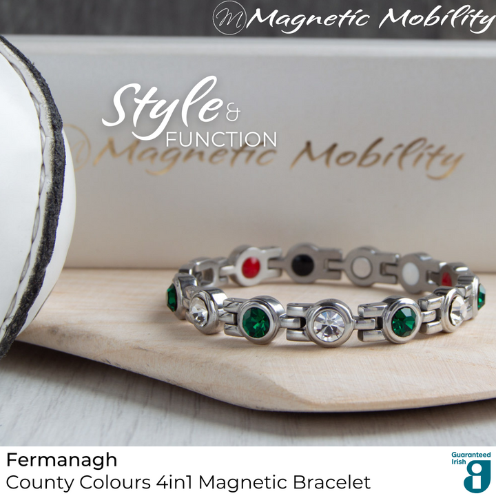 Fermanagh GAA County Colours Magnetic Bracelet