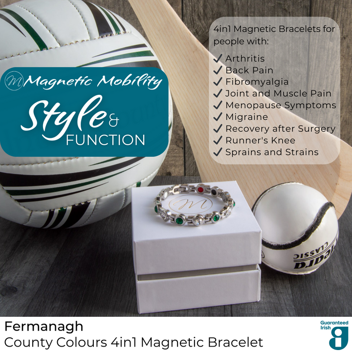 Fermanagh GAA County Colours Magnetic Bracelet