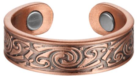 Feverfew Copper Ring