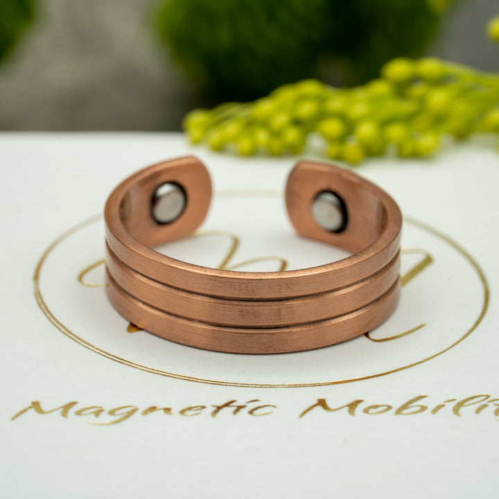 Heath Copper Bracelet and Copper Ring Gift Set