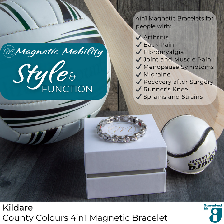 Kildare GAA County Colours Magnetic Bracelet