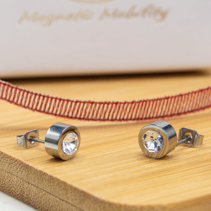 Angelica Star Triple Gift Set - 4in1 Magnetic Bracelet, Magnetic Necklace & Magnetic Earrings