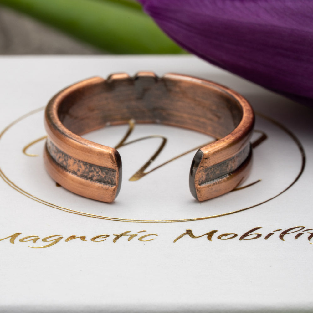 Mantle Copper Bracelet and Copper Ring Gift Set