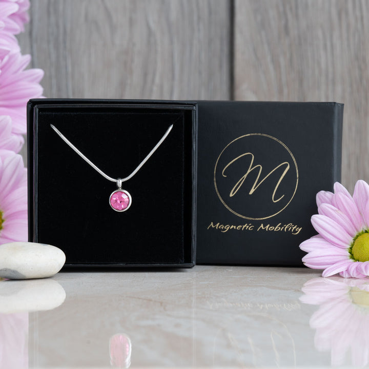 October Birthstone Bundle - Magnetic Bracelet, Necklace and Earrings