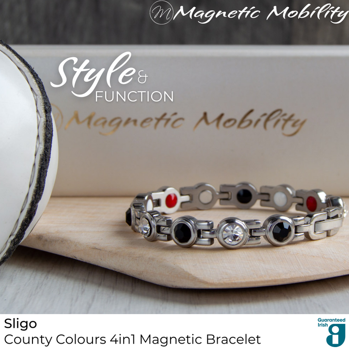 Sligo GAA County Colours Magnetic Bracelet