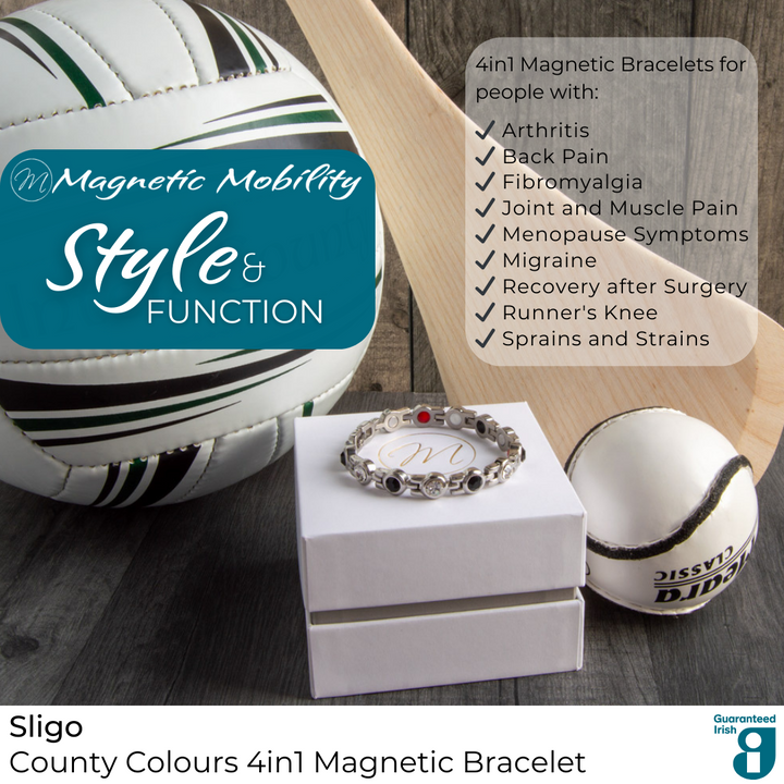 Sligo GAA County Colours Magnetic Bracelet