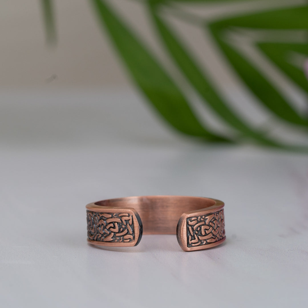 Trinity Copper Ring