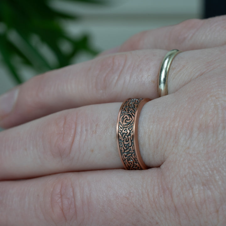 Trinity Copper Ring