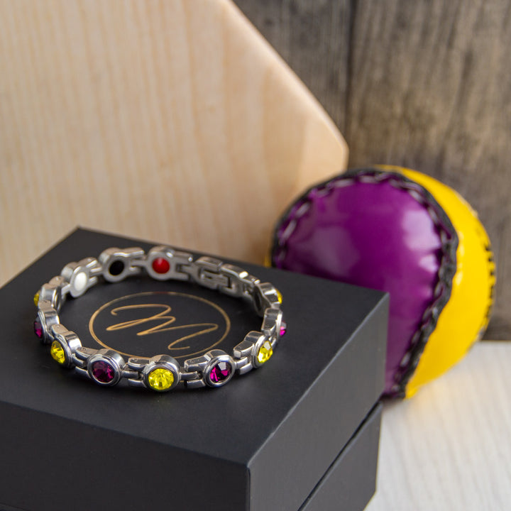 Wexford GAA County Colours Magnetic Bracelet