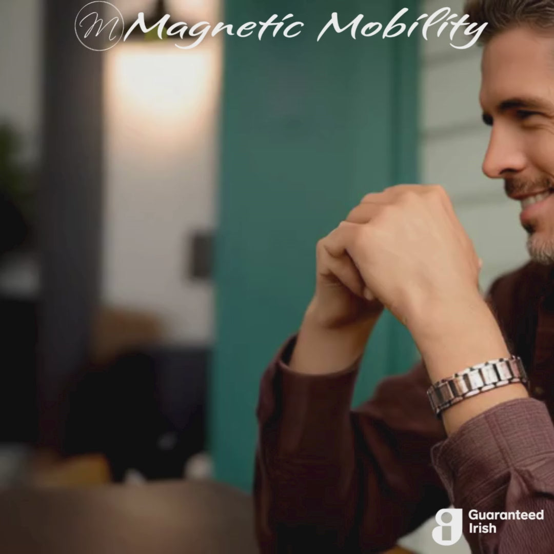Birch Copper Magnetic Link Bracelet - Triple strength