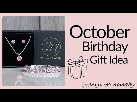 October Birthstone Bundle - Magnetic Bracelet, Necklace and Earrings