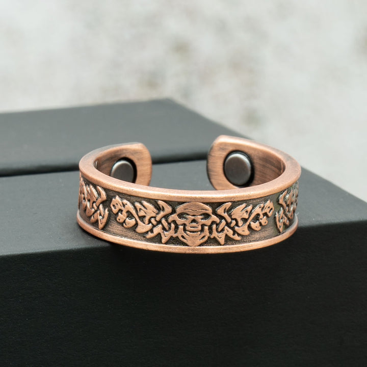 Hellebore Copper Ring