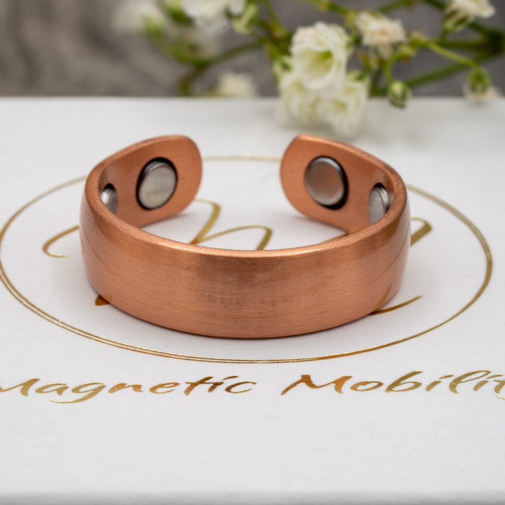 Plain copper ring