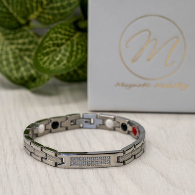 Honesty Star - Women's 4in1 Magnetic Bracelet with swarovski crystals 