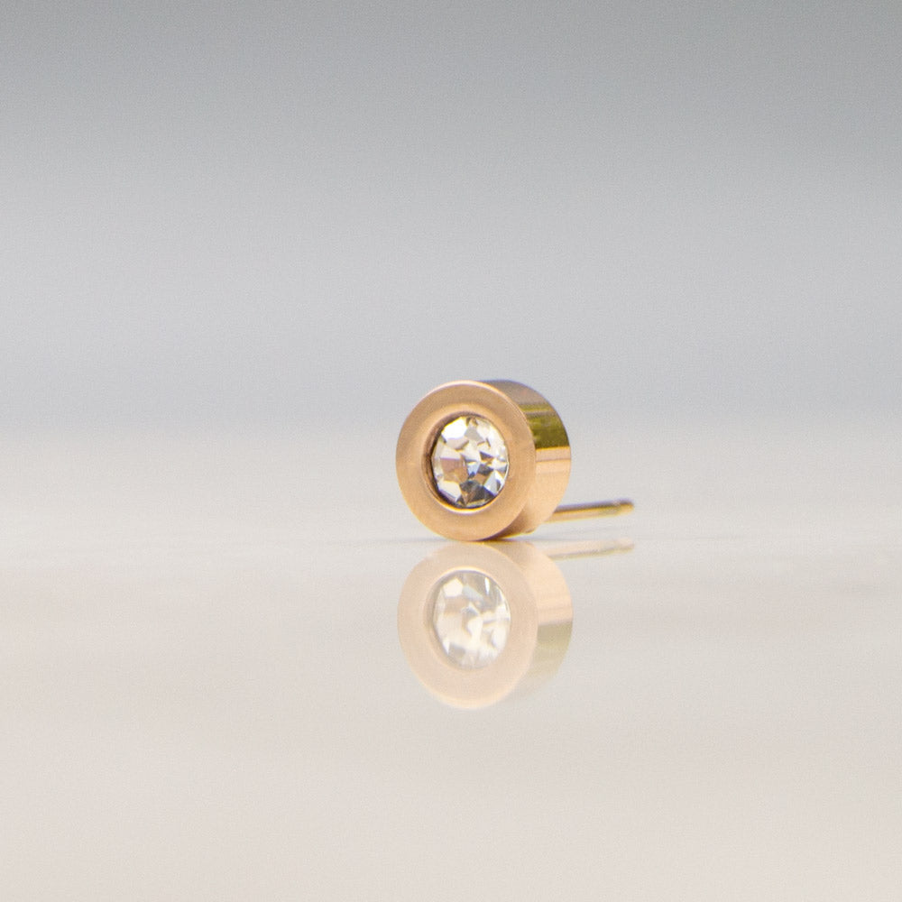 Rose Gold Triple Gift Set - Magnetic Necklace, Stud Earrings and 4in1 Magnetic Bracelet