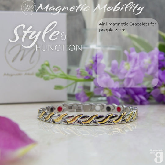 Women's 4in1 Health Element Bracelets, Menopause bracelets Mobility